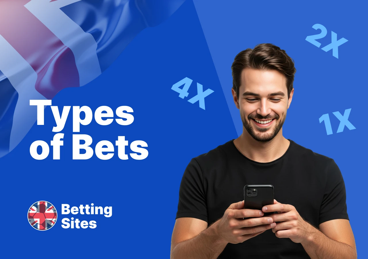 Common wagering formats including singles, accumulators, over/under, and live bets.